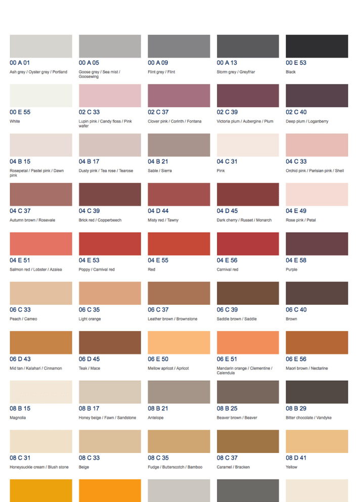 Ral Colours